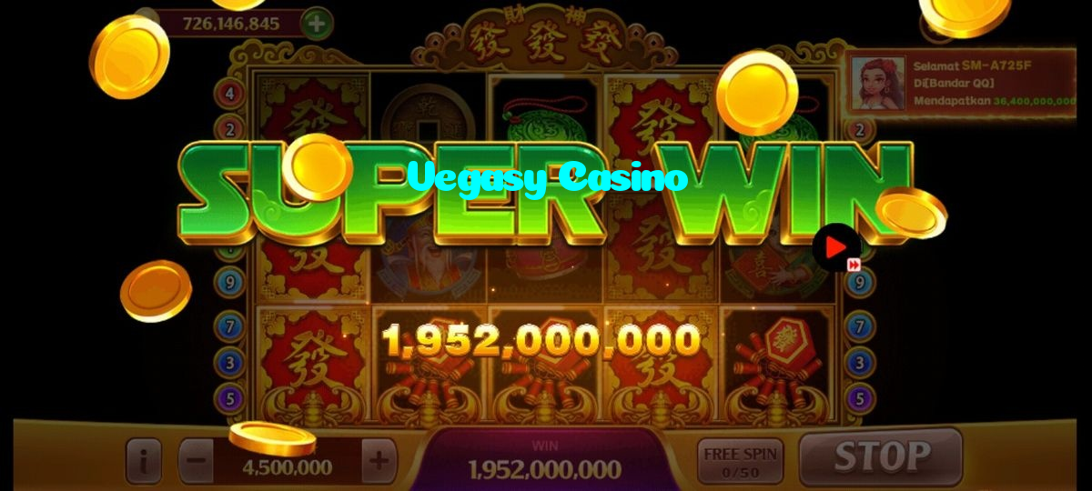 available types of Vegasy Casino bet including pre-match live express and system bets